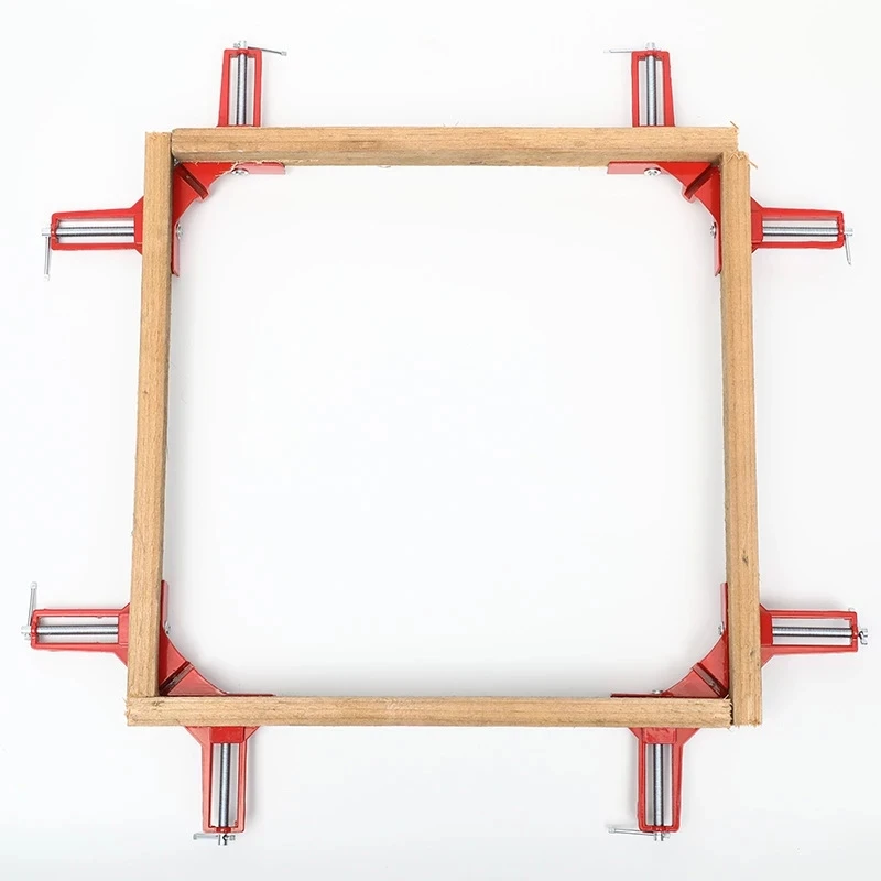 Угловой зажим с одной ручкой под прямым углом 90 градусов из алюминиевого сплава