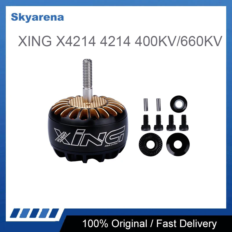 IFlight XING X4214 4214 400KV/660KV 3-6S X-CLASS FPV NextGen Motor, совместимый с iFlight iX15 X-Class racing frame for FPV kit
