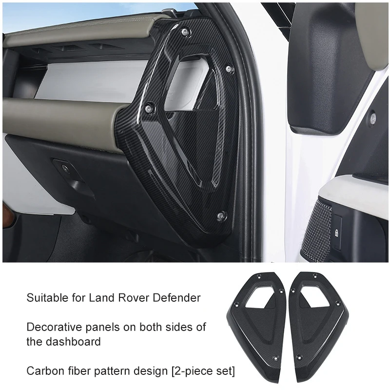 

Боковые панели приборной панели Land Rover Defender 90/110/130, декоративные панели с обеих сторон центральной консоли 2020-2024