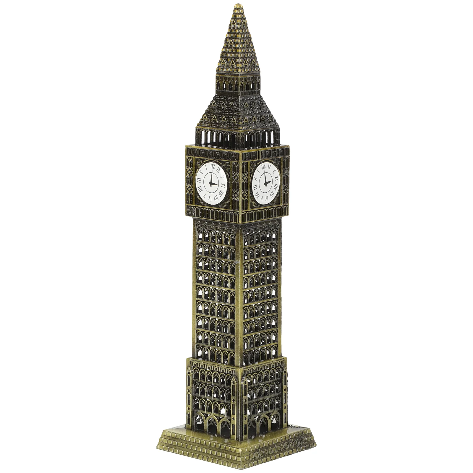 

Souvenir Big Ben Model Travel Vintage Decor Home London Gifts Alloy Architecture Statues