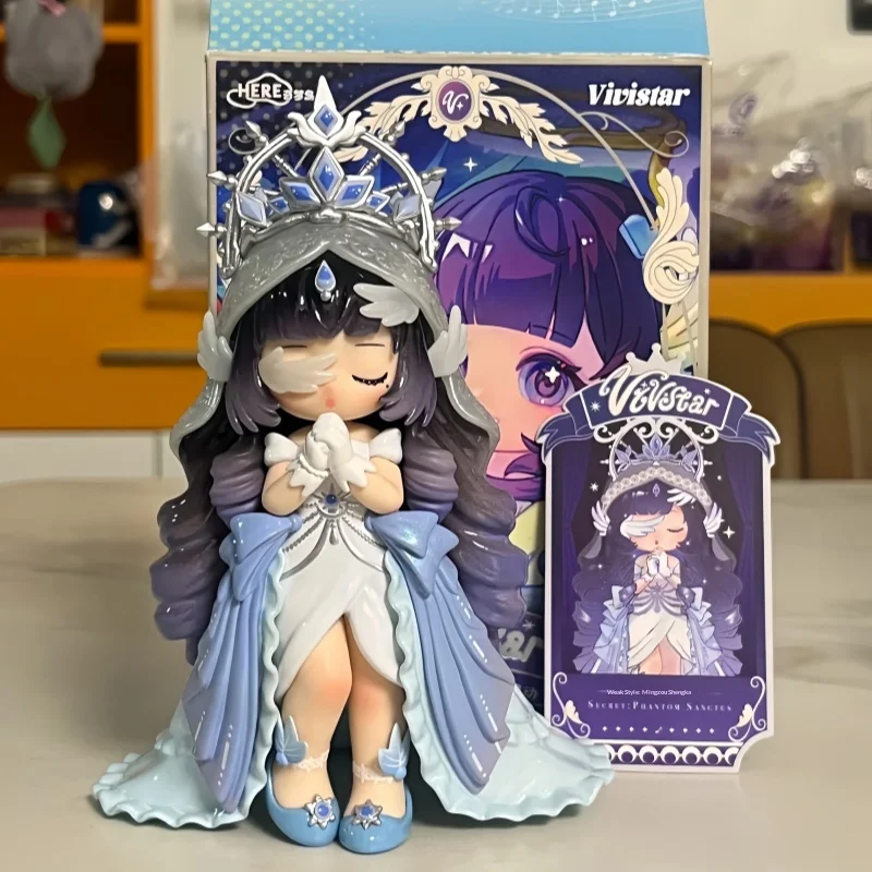 Фото Коллекционная фигурка Qimengdao Vivistar Blind Box: Серия «Пролог» «Оркестр мечты» (по мотивам знаменитостей), милая аниме-фигурка для рабочего стола №1
