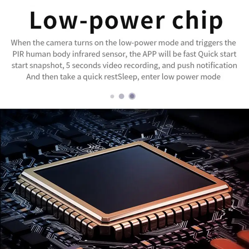 Миниатюрная IP-камера CT101 с Wi-Fi сенсором и батареей 2000 мАч |