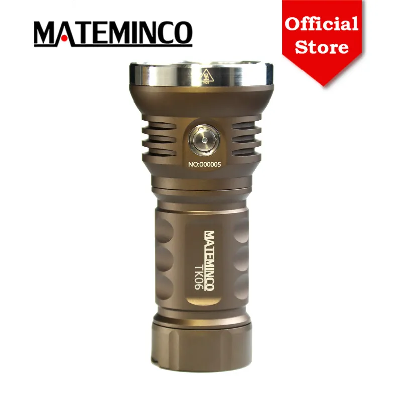 Аккумулятор Mateminco TK06 Аккумуляторный с USB-портом, лм