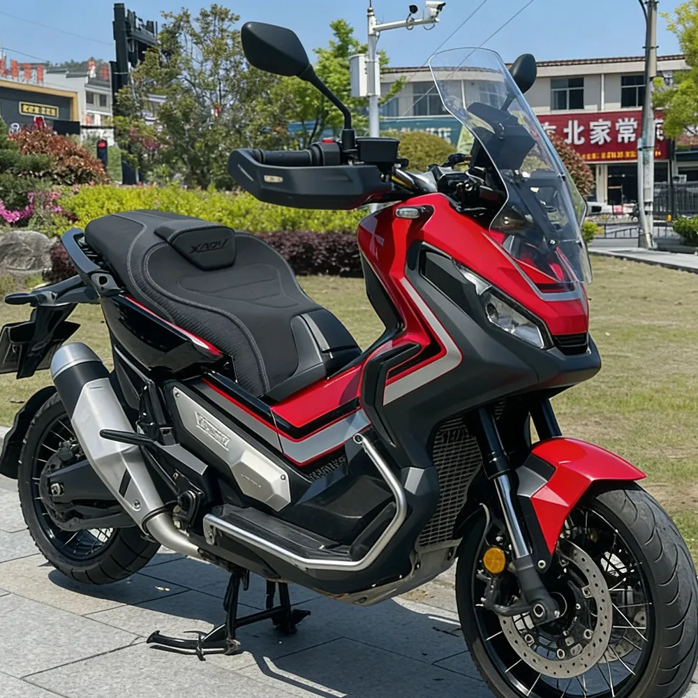 Фото Модернизированная сборка сиденья для нового XADV750 25-26: комфортная мягкая кожаная спинка и подушка сиденья №3