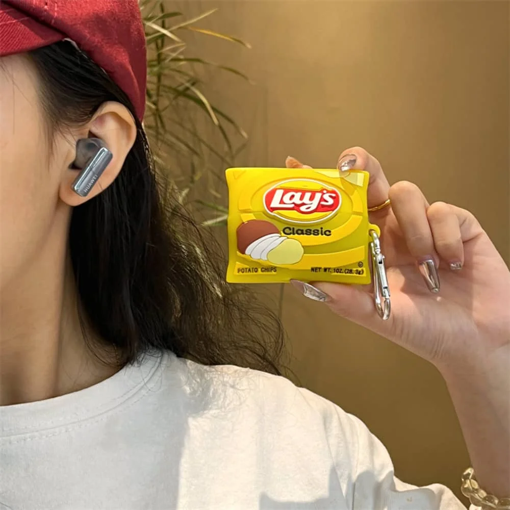 Мягкий силиконовый защитный чехол для наушников Huawei Freebuds Pro 3