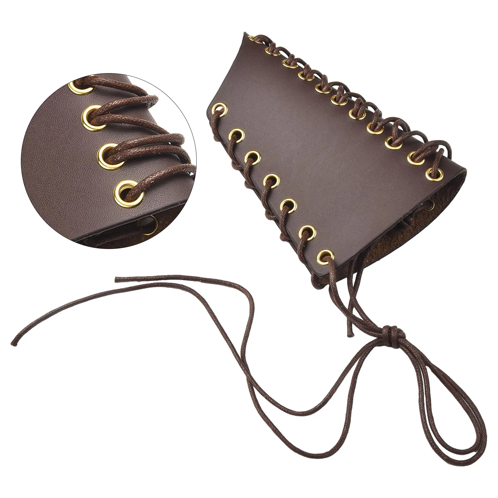

Archery Chest Guard Arm Guard Recurve Bow Arrow Bow Cow Leather For Hunt Target Lace-up Hunting Outdoor Durable