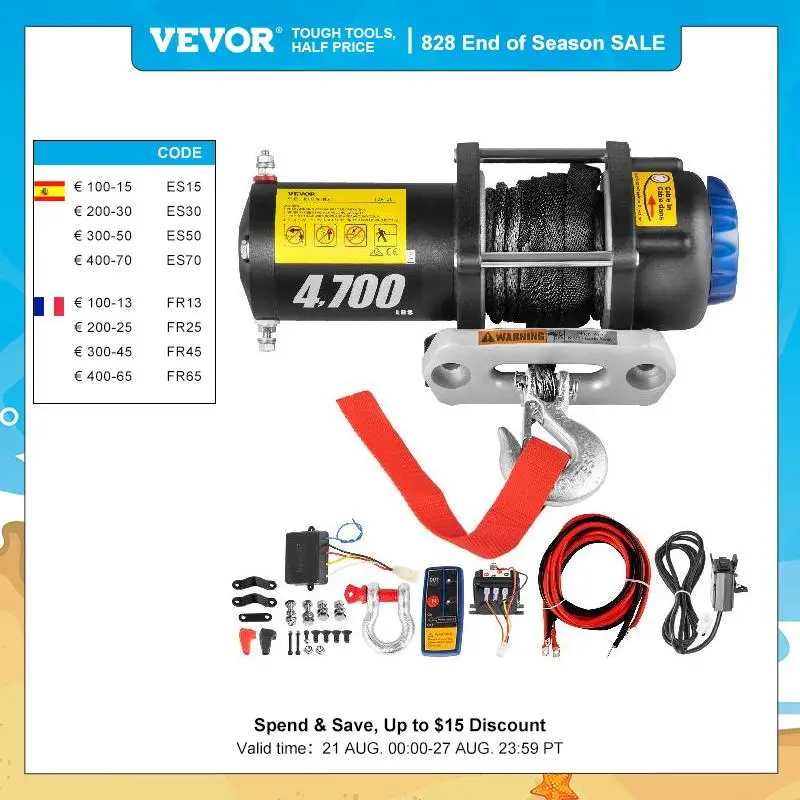 ΠΠ»Π΅ΠΊΡΡΠΈΡΠ΅ΡΠΊΠ°Ρ Π»Π΅Π±Π΅Π΄ΠΊΠ° VEVOR, Π»Π΅Π±Π΅Π΄ΠΊΠ° Π΄Π»Ρ Π³ΡΡΠ·ΠΎΠ²ΠΈΠΊΠ°, 12 Π, 4500 ΡΡΠ½ΡΠΎΠ², ΡΠΈΠ½ΡΠ΅ΡΠΈΡΠ΅ΡΠΊΠΈΠΉ ΡΡΠΎΡ, Π²Π½Π΅Π΄ΠΎΡΠΎΠΆΠ½ΠΈΠΊ, Π²ΠΎΠ΄ΠΎΠ½Π΅ΠΏΡΠΎΠ½ΠΈΡΠ°Π΅ΠΌΡΠ΅ Π»Π΅Π±Π΅Π΄ΠΊΠΈ ATV UTV Ρ Π±Π΅ΡΠΏΡΠΎΠ²ΠΎΠ΄Π½ΡΠΌ Π΄ΠΈΡΡΠ°Π½ΡΠΈΠΎΠ½Π½ΡΠΌ ΡΠΏΡΠ°Π²Π»Π΅Π½ΠΈΠ΅ΠΌ ΠΠ»Π΅ΠΊΡΡΠΈΡΠ΅ΡΠΊΠ°Ρ Π»Π΅Π±Π΅Π΄ΠΊΠ° VEVOR, Π»Π΅Π±Π΅Π΄ΠΊΠ° Π΄Π»Ρ Π³ΡΡΠ·ΠΎΠ²ΠΈΠΊΠ°, 12 Π, 4500 ΡΡΠ½ΡΠΎΠ², ΡΠΈΠ½ΡΠ΅ΡΠΈΡΠ΅ΡΠΊΠΈΠΉ ΡΡΠΎΡ, Π²Π½Π΅Π΄ΠΎΡΠΎΠΆΠ½ΠΈΠΊ, Π²ΠΎΠ΄ΠΎΠ½Π΅ΠΏΡΠΎΠ½ΠΈΡΠ°Π΅ΠΌΡΠ΅ Π»Π΅Π±Π΅Π΄ΠΊΠΈ ATV UTV Ρ Π±Π΅ΡΠΏΡΠΎΠ²ΠΎΠ΄Π½ΡΠΌ Π΄ΠΈΡΡΠ°Π½ΡΠΈΠΎΠ½Π½ΡΠΌ ΡΠΏΡΠ°Π²Π»Π΅Π½ΠΈΠ΅ΠΌ