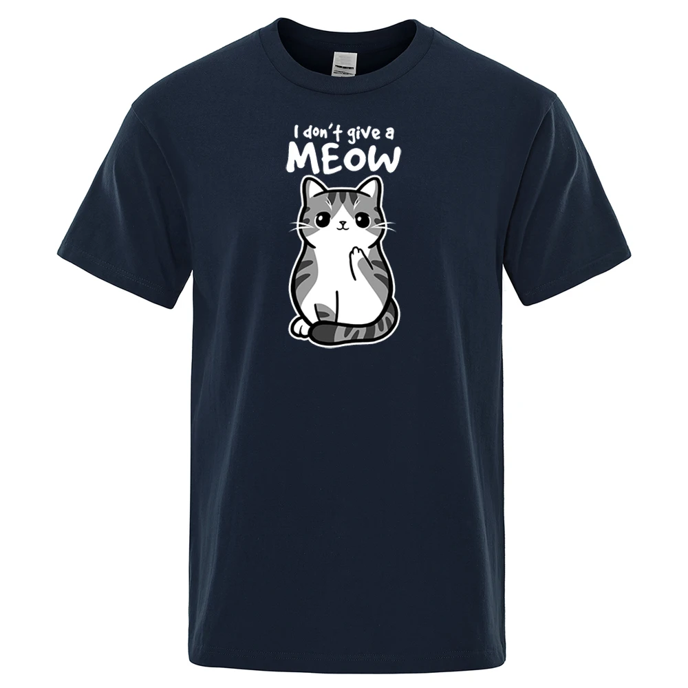 

Lovely Cartoon Cats Printing T-Shirt Man Cool Summer Short Sleeve Man Tshirts Vintage Fashion T-Shirts Punk Streetwear T Shirt