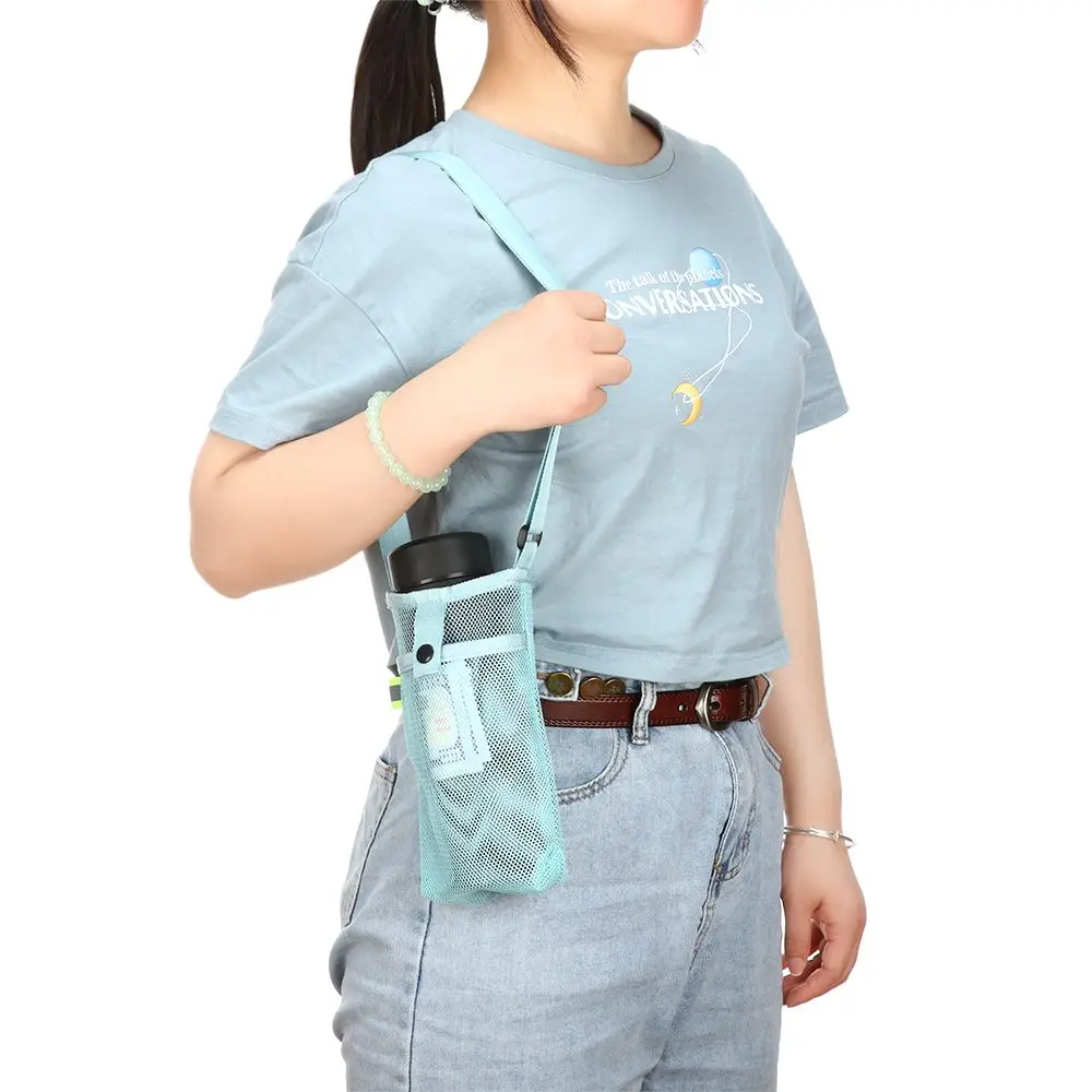 Аксессуары для кемпинга с ремешком Портативная сумка чехол спортивной бутылки