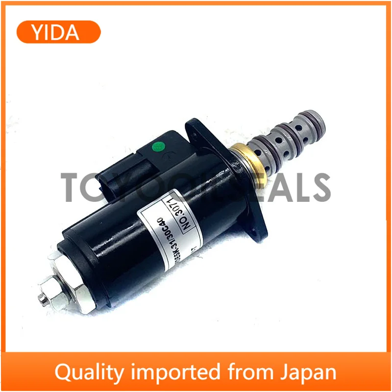 

apply for Kobelco SK100/120/SK200-5.5/SK200-6/SK230-6E Excavator hydraulic pump solenoid valve YN35V00018F2/KDRDE5K-31/30C40-111