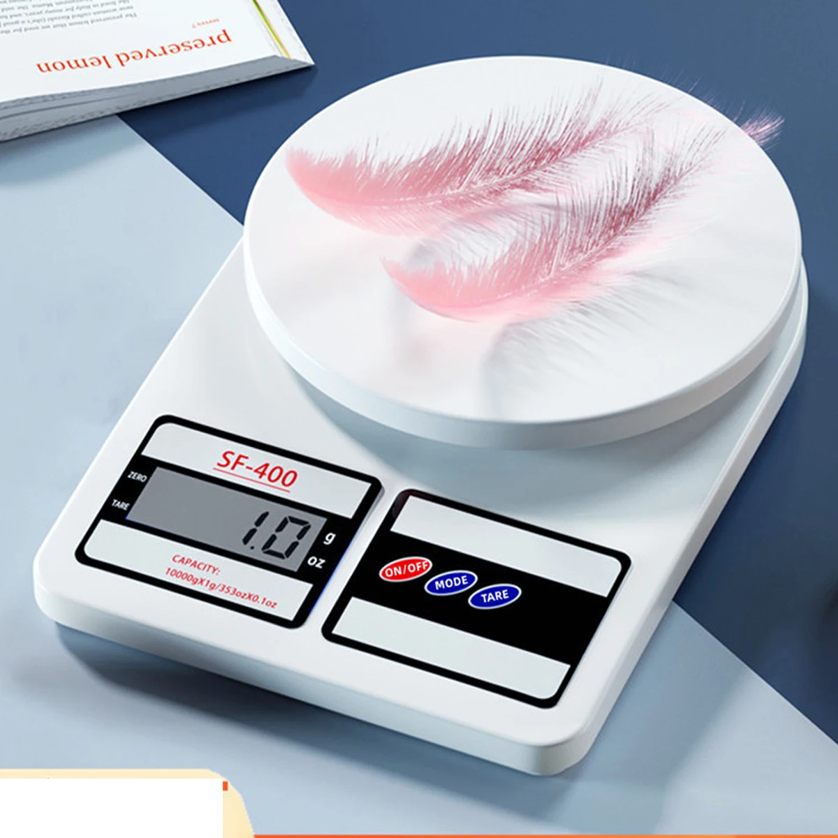 

5kg/1g 10kg/1g Portable Digital Scale LED Electronic Scales Postal Food Balance Measuring Weight Kitchen LED Electronic Scales