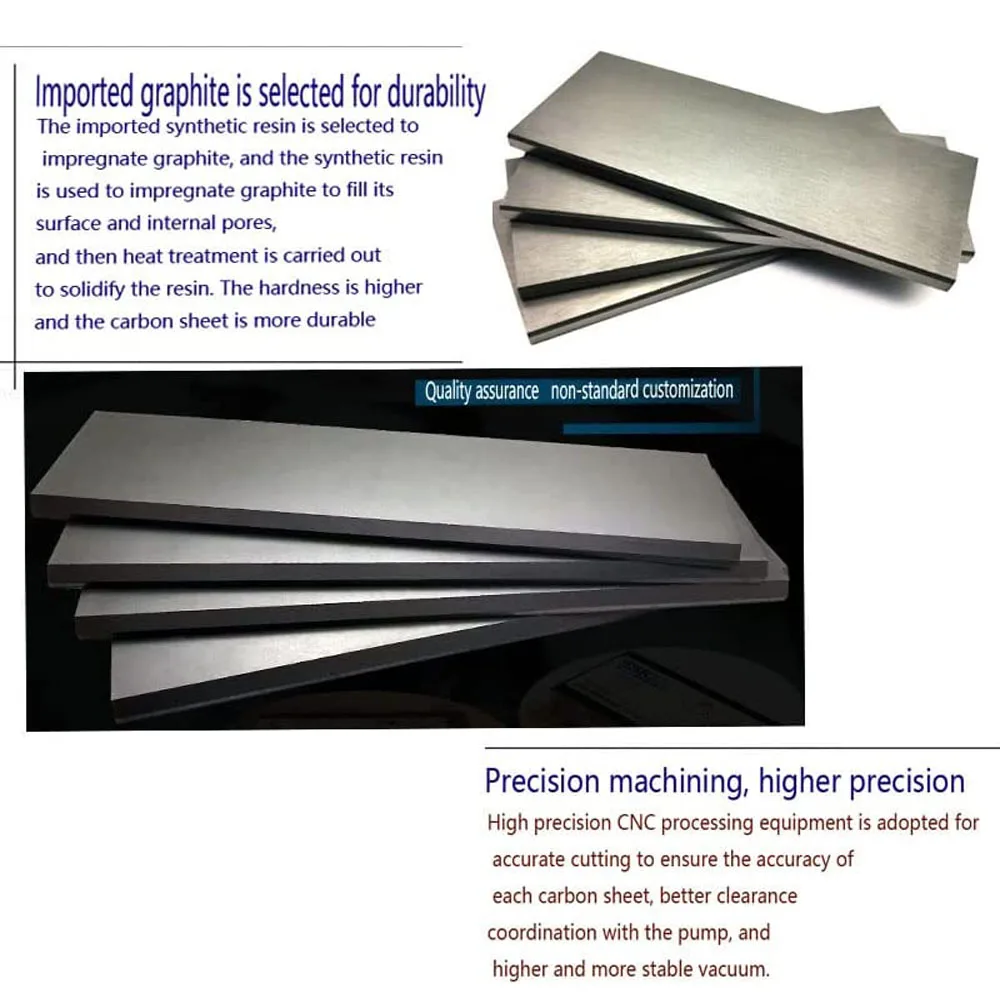 Рисунок 4 - 355x65x5 мм углеродный графит лопасти