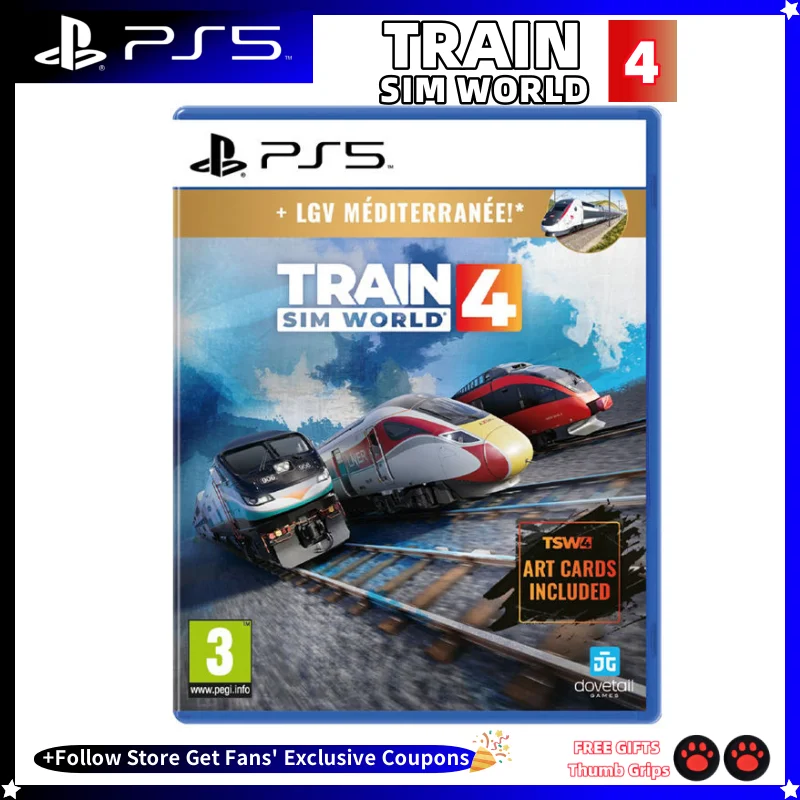 Sony Playstatio5 PS5 Подлинная новая игра CD поезд сим-мир 4 Playstation 5 игровая карта Ps5 игры