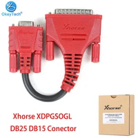 xhorse xdpgsogl db25 db15 conector cable work with vvdi prog and solder free adapters
