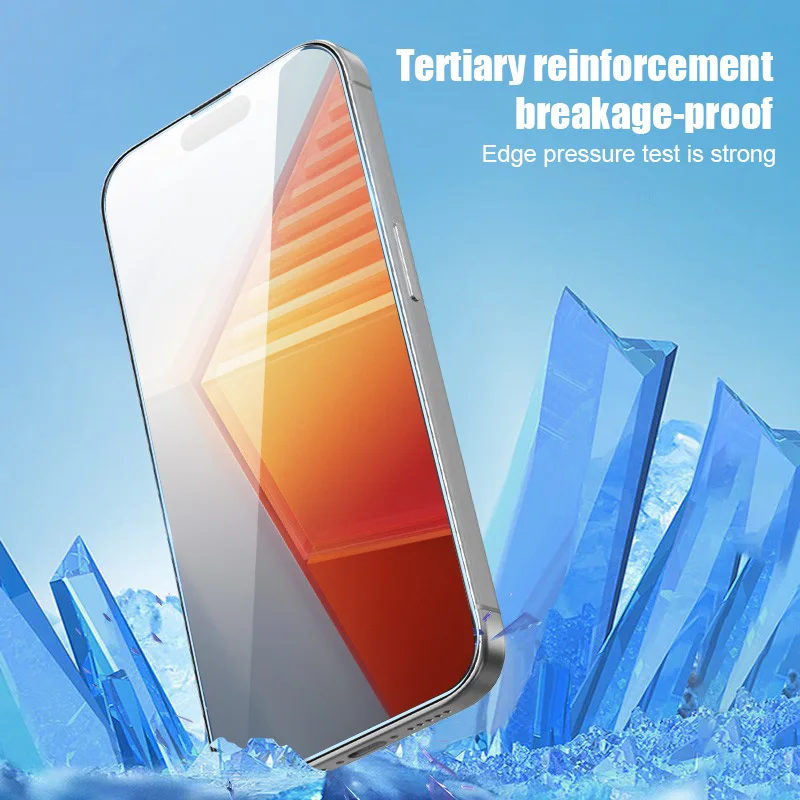 4 шт. защитная пленка из закаленного стекла для iPhone 15 14 Plus 13 12 Pro Max 11 XR XS
