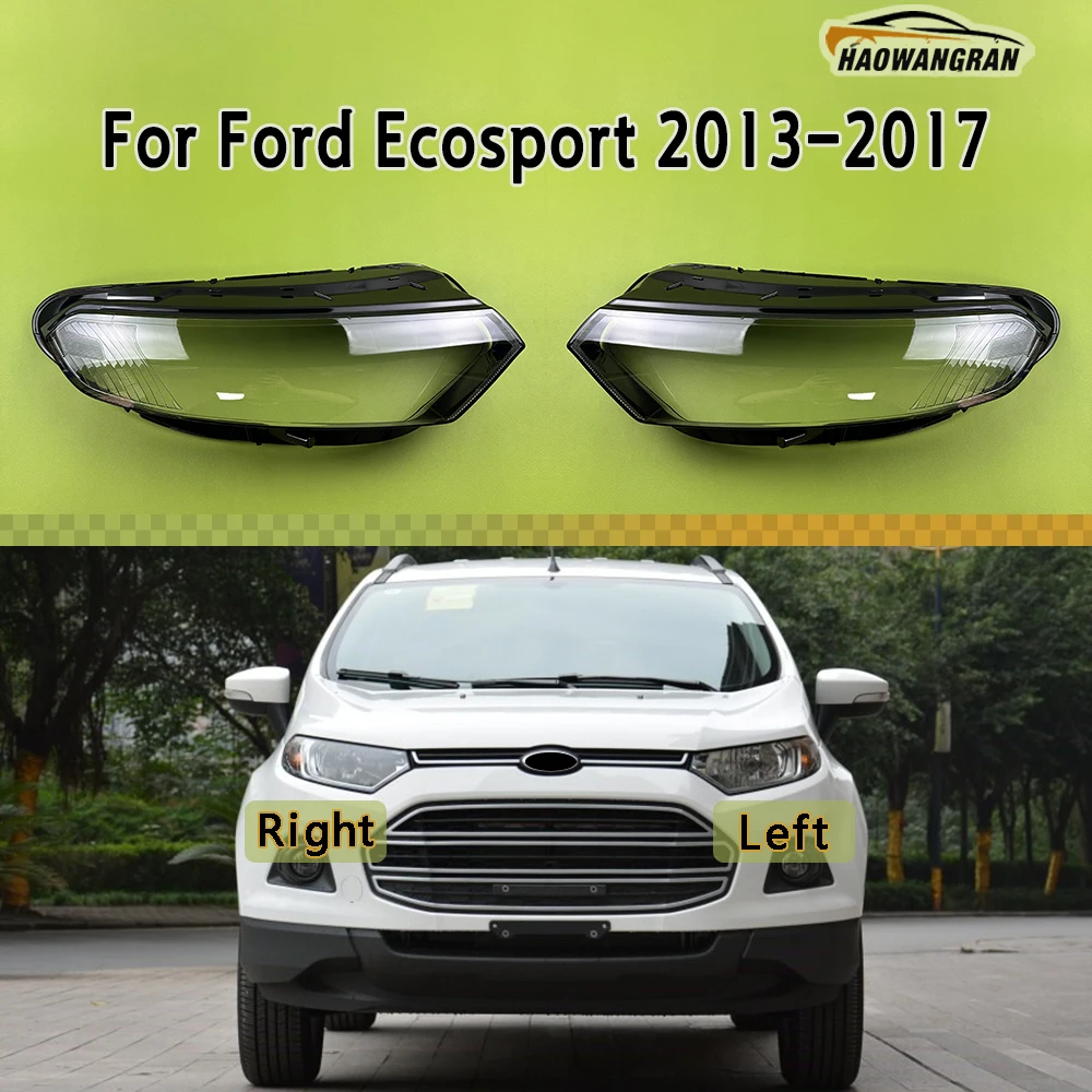 Для Ford Ecosport 2013 2014 2015 2016 2017 крышка передней фары корпус абажур из плексигласа