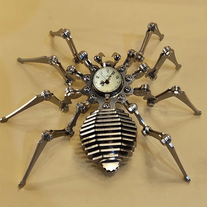 

Креативные механические игрушки в виде насекомых, металлические поделки Time Spider, изделия ручной работы «сделай сам», подарки для друзей на день рождения