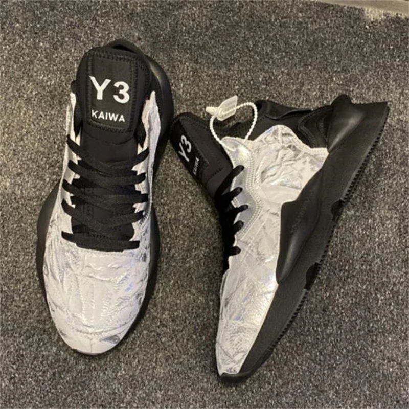 

Мужские и женские кроссовки из натуральной кожи, на плоской подошве