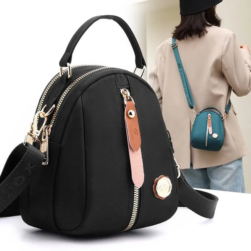 Women Waterproof Shoulder Crossbody Bag Zipper Mobile Phone Lady Female Multifunction Handbag Wrist Purse Womens Pouch