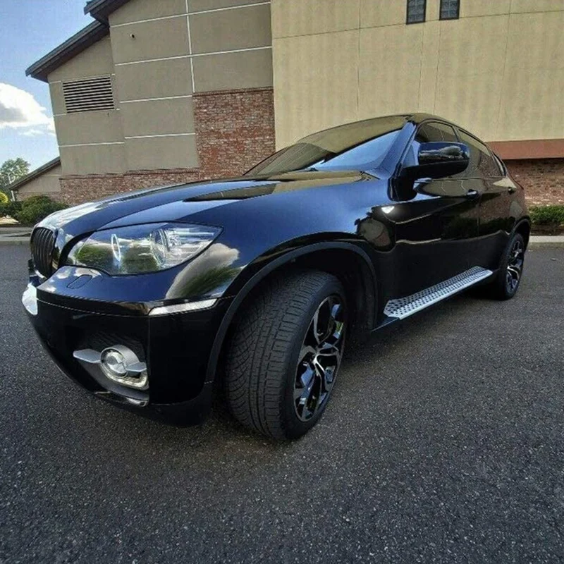 Автомобильная прозрачная линза белая фотовспышка боковой маркер для BMW X3 X5 X6