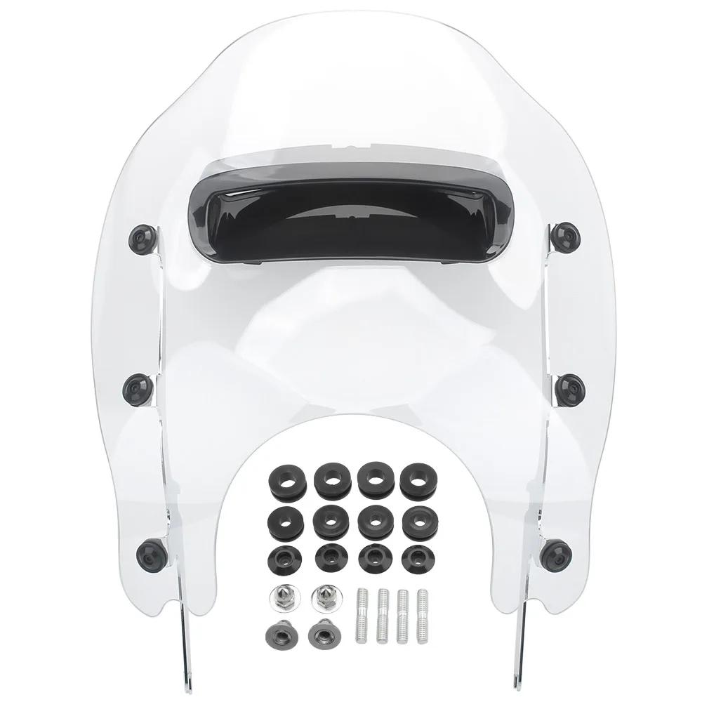 

Аксессуары для мотоциклов, 14-дюймовые ветровые стекла, комплект дефлекторов высокого качества из АБС-пластика для Harley Road King Special FLHRXS 2021-2025