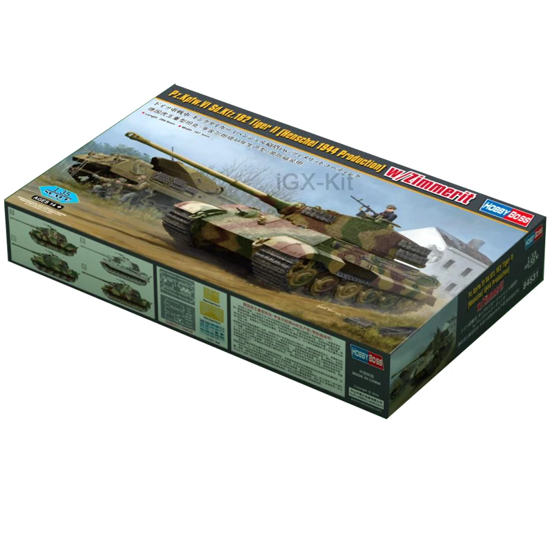 Hobbyboss 84531 1/35 немецкий PzKpfw VI Sd Kfz182 King Tiger тяжелый танк хобби ремесло игрушка