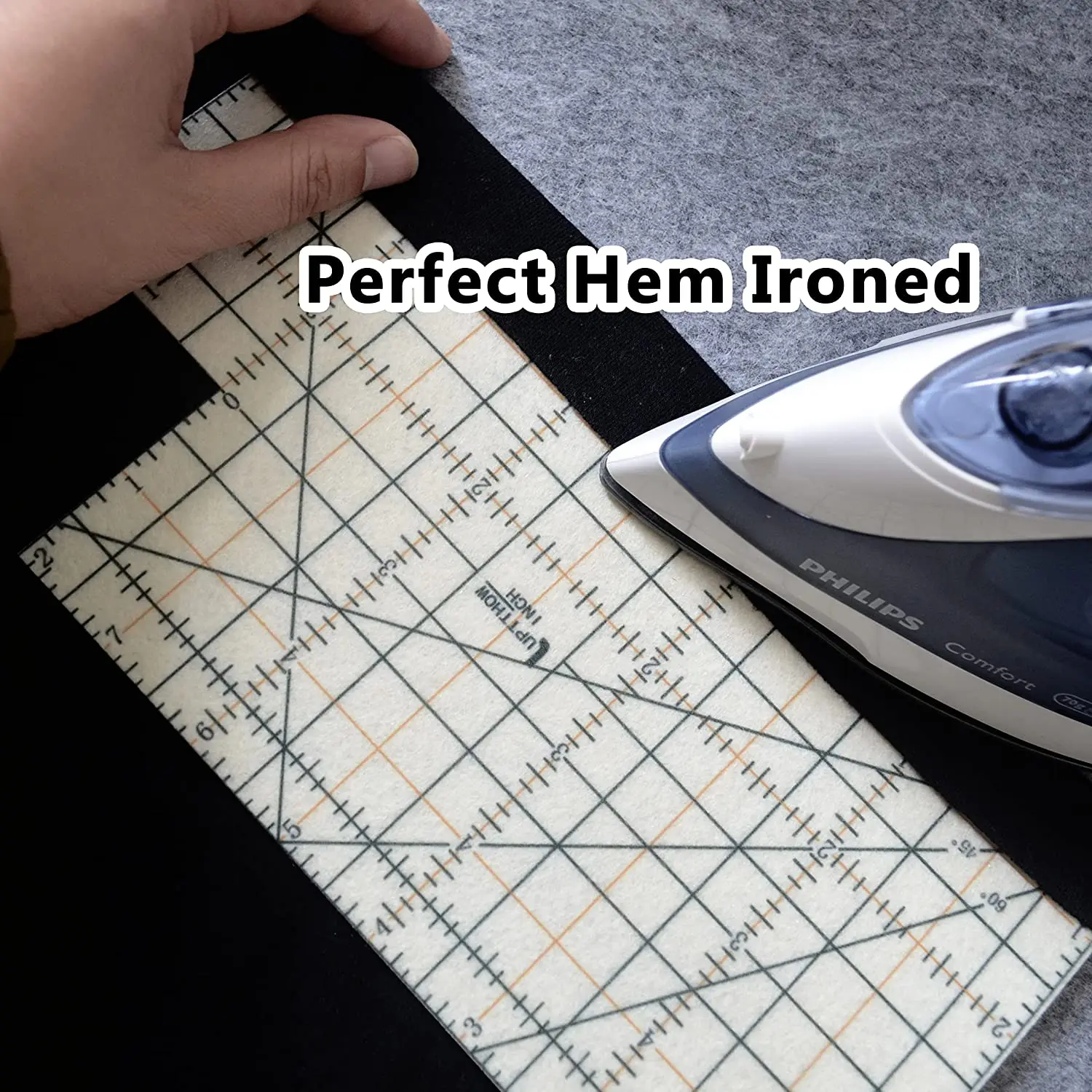 Линейка с подолом многофункциональная приспособление для глажки швов ручной