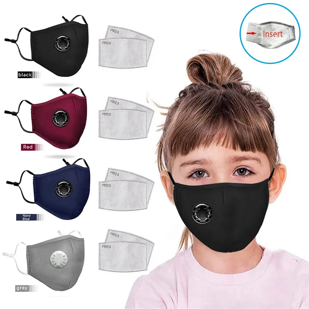 

Kids Reusable Dustproof Mask Dust Mask PM2.5 Windproof Foggy Haze Pollution Respirator Mouth Cover mascarillas cubrebocas маска