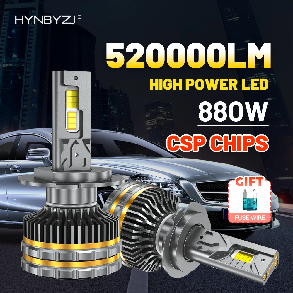 HYNBYZJ 880W H7 H4 H11 Светодиодная