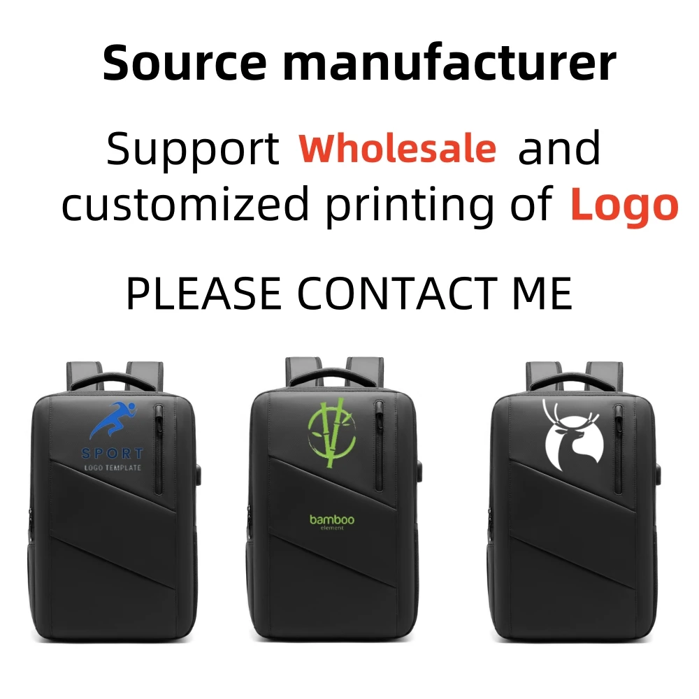 XOKY Деловой рюкзак для ноутбука школьная расширяемая USB-сумка модный