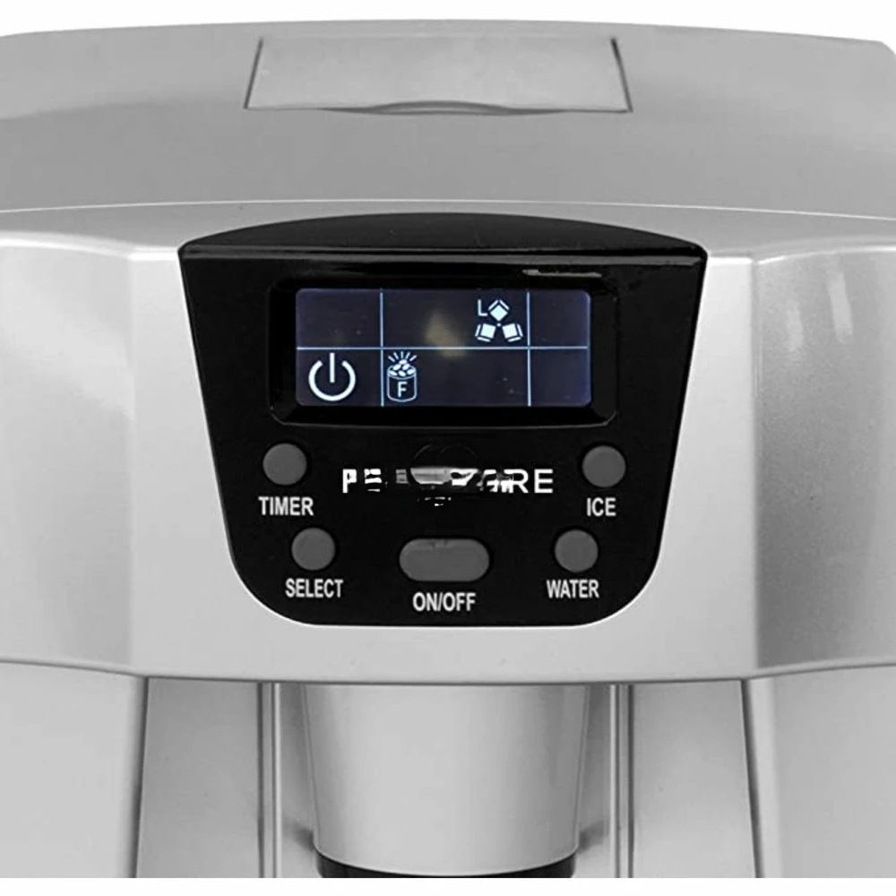 

Free shipping Countertop Ice Maker with 2L Water Dispenser - Silver
