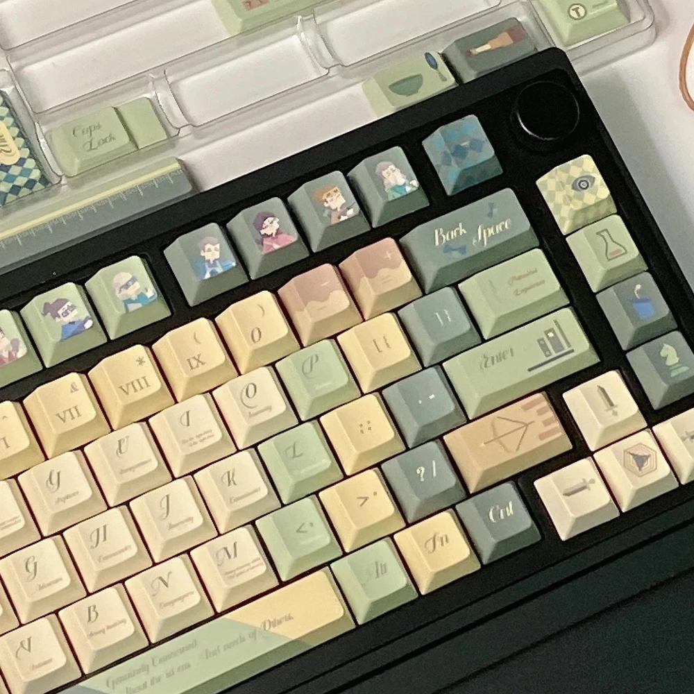 MBTI индивидуальная Клавиатура Cherry EOA Pbt для механической клавиатуры элегантная