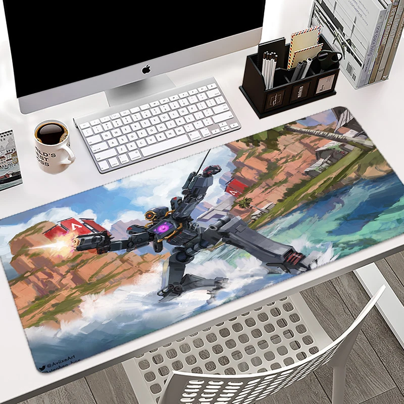 

Apex legends logo Mouse Pad Gamer Anti-slip Rubber Gaming Accessories Mousepad Keyboard Laptop Computer Mice Mouse Desk Play Mat