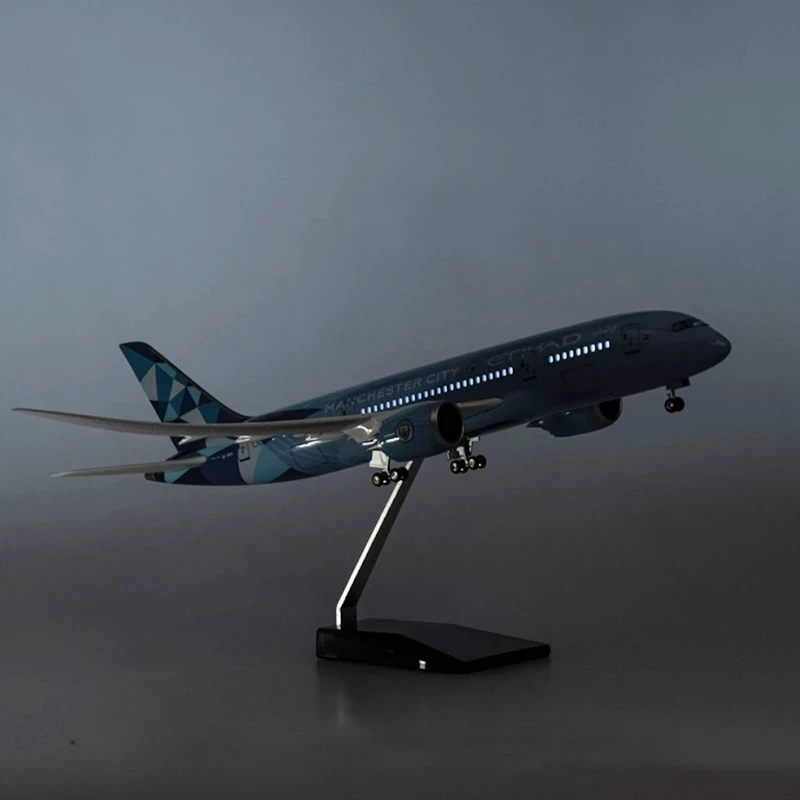 Модель самолета из реактивной смолы в масштабе 1/130 43 см модель Dreamair Etihad B787 (с