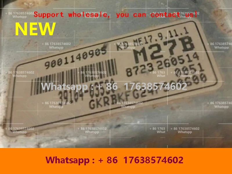 Новый электронный блок управления ECU ME17.9.11.1 компьютерная плата M27B 39104-03530/B60