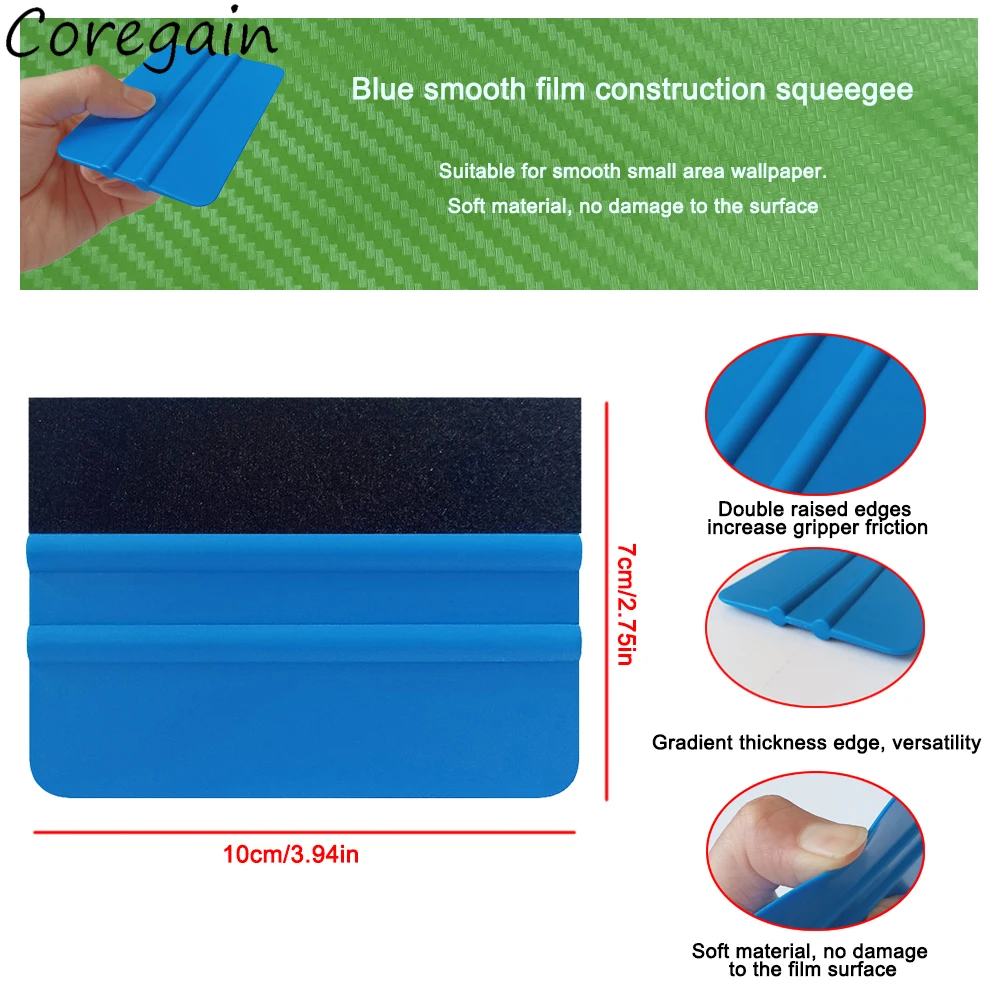 2 шт. автомобильный виниловый скребок для плёнки