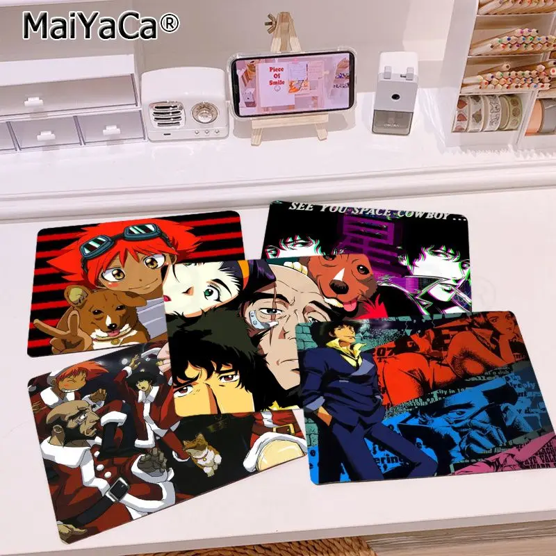 

Classic Comics Cowboy Bebop Mousepad 25x29cm Small Table Mat Student Mousepad Computer Keyboard Pad Games for PC Gamer Mousemat
