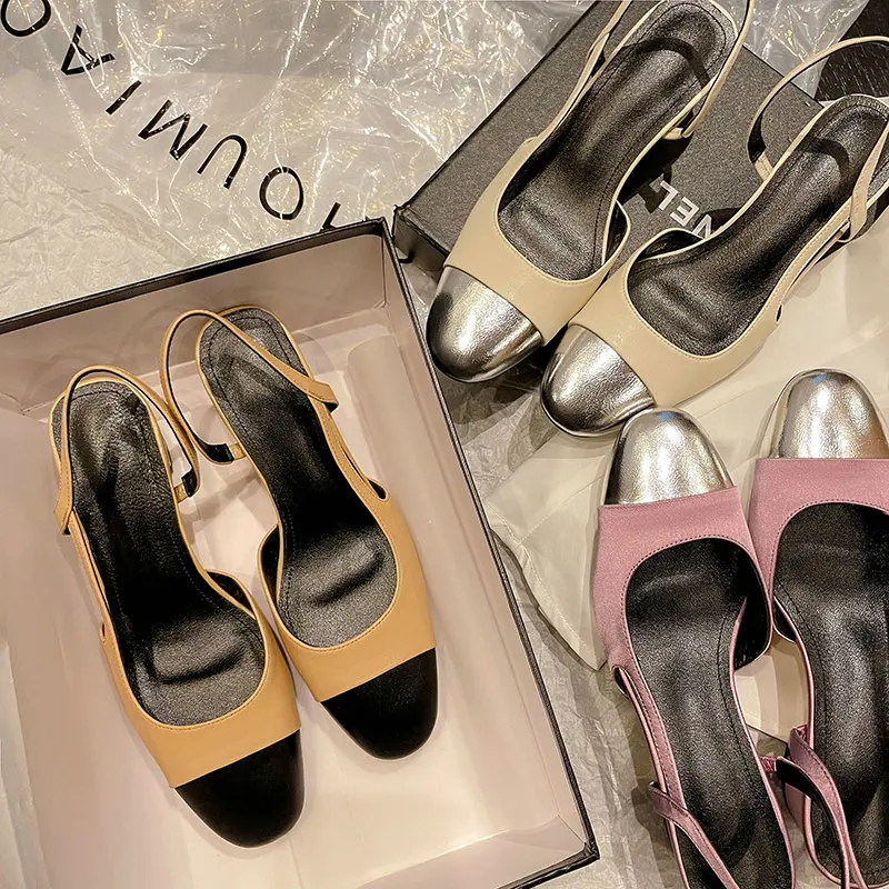 Сандалии женские из натуральной коровьей кожи роскошные брендовые дизайнерские