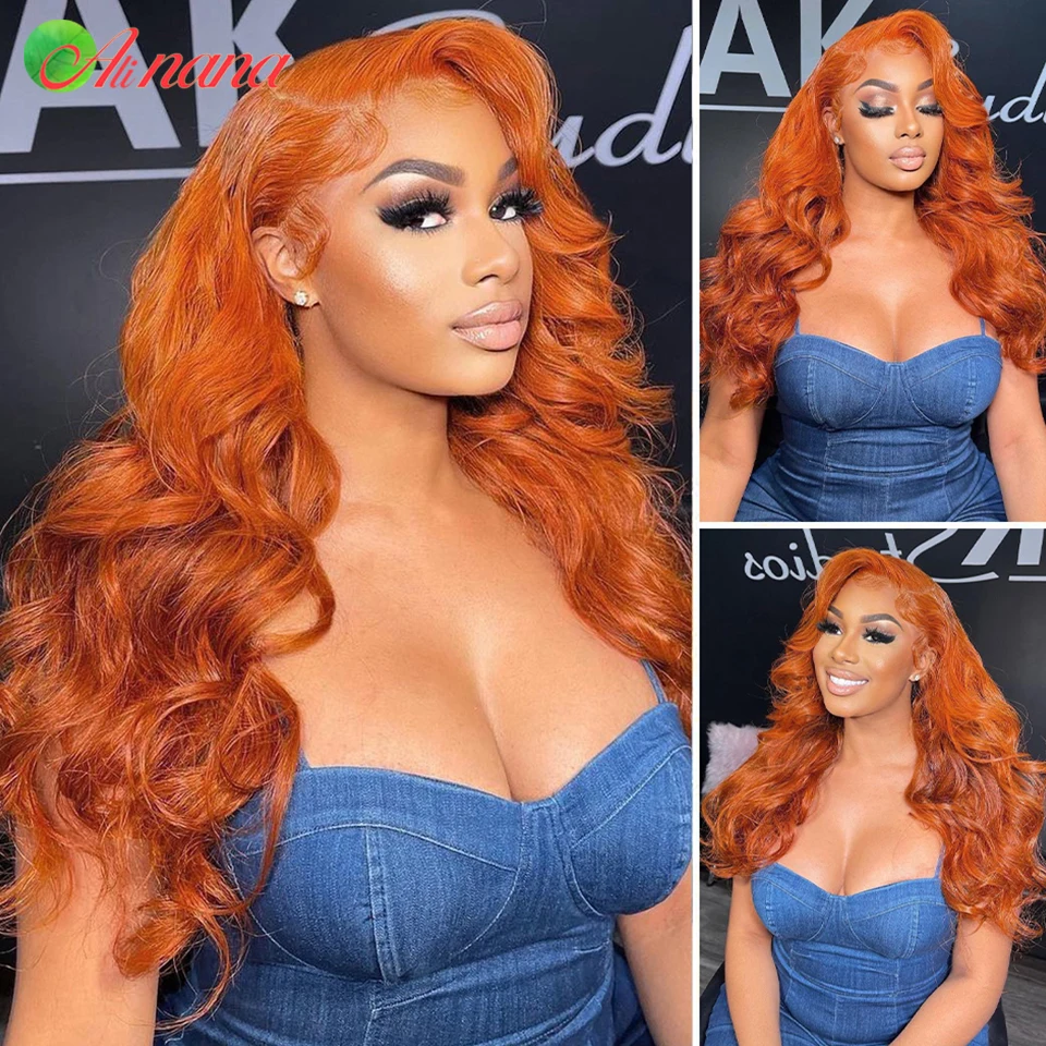 Ed 13x6 Lace Frontal Wig Body Wave Pre-plucked 13x4 Lace Front Wig Wavy Human Hair Wigs For Black Women