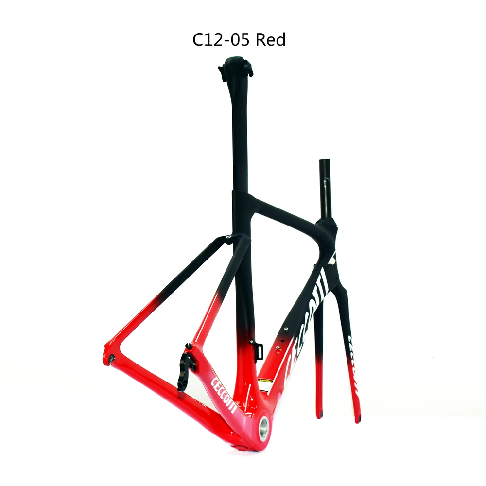 Карбоновая рама для шоссейного велосипеда 700CC Aero T1000 BSA PF30 V-образный обод тормоза