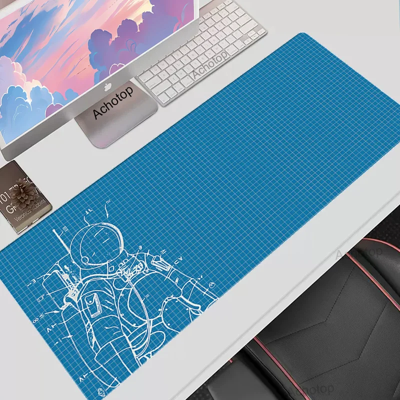 

Xxl Mouse Pad Gamer Computer Mat Astronaut Mausepad Gaming Laptop Pc Accessories Mousepad Mats Keyboard Cabinet Mause Pads 90x40