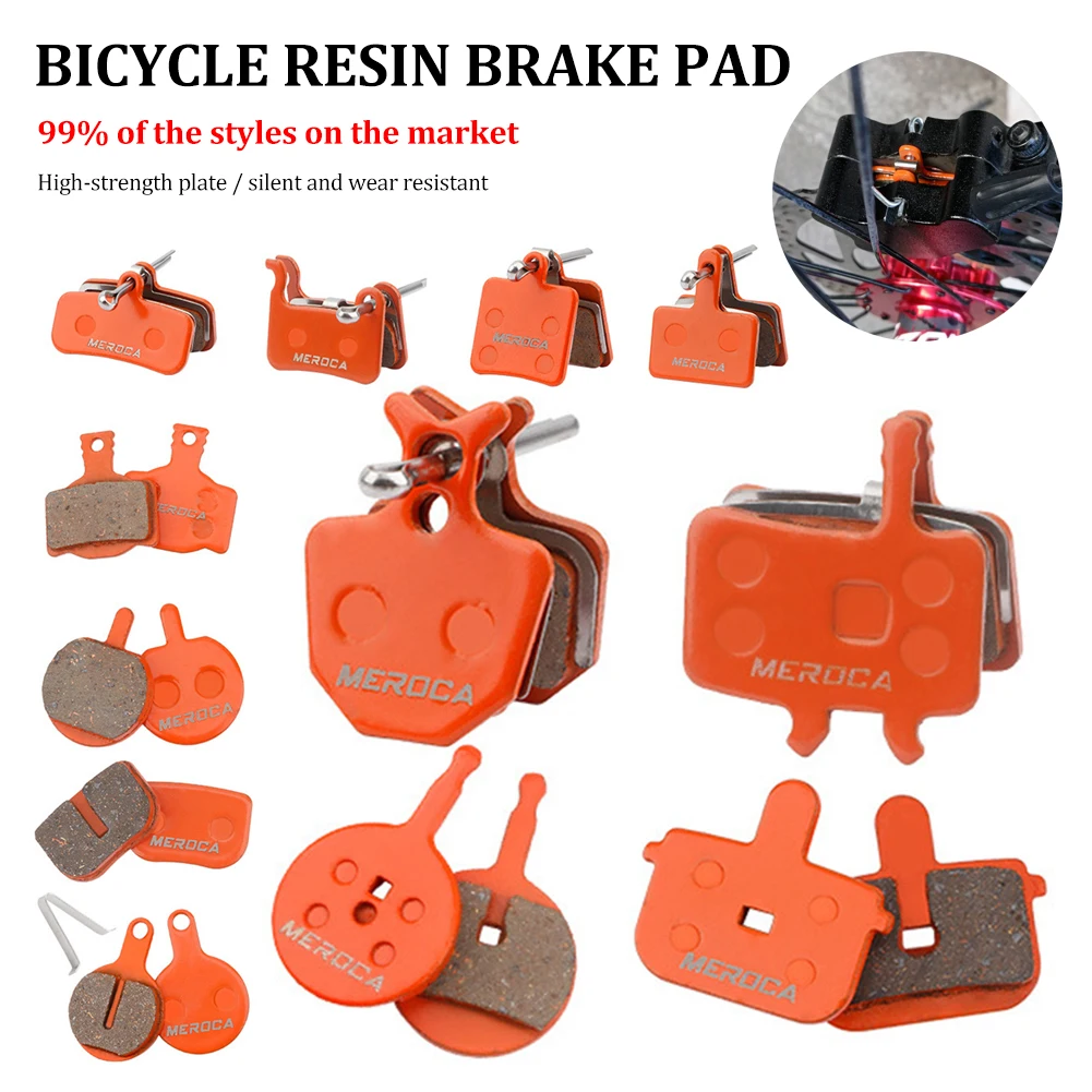 

MTB Road Bicycle Resin Brake Pads Hydraulic Disc Rotor Brake Pads For Shimano M355 445 MT200 BB5 BB7 Cycling Bike Accessories