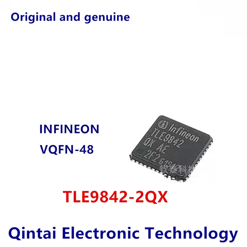 

TLE9842-2QX TLE9842QX 9842QX 25MHz 1.5V package VQFN48 ARM microcontroller IC MCU 98422QXXUMA1