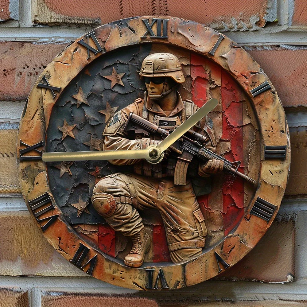 

Настенные часы American Soldier Theme