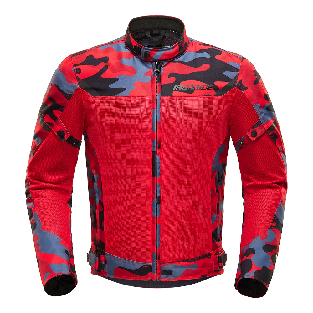 IRONRIDE летняя мотоциклетная куртка для гонок устойчивая к падению раллийная
