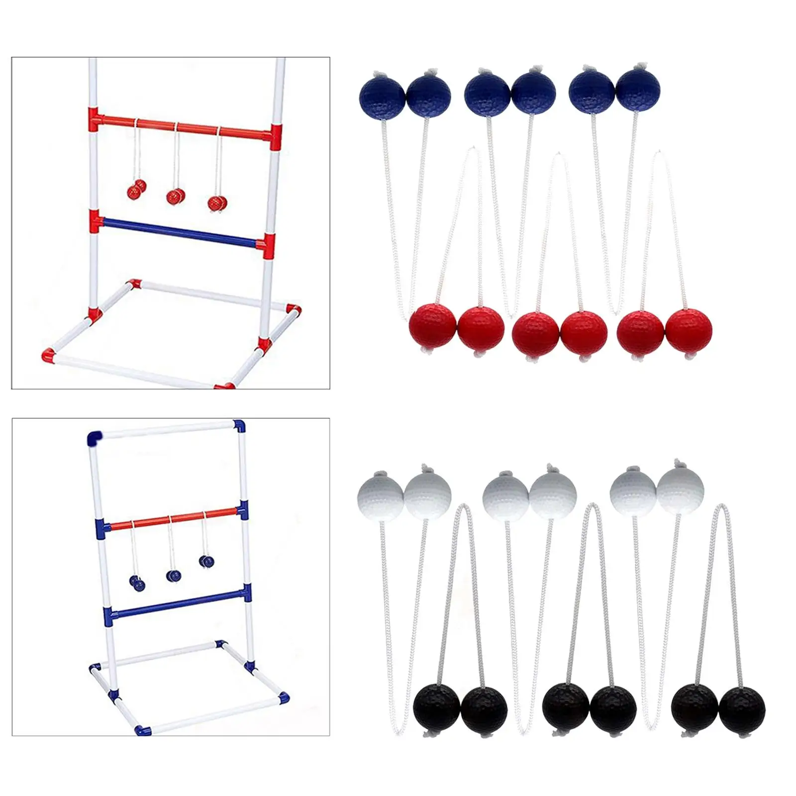 6 шт. сменные лестничные шарики для игр в помещении и на улице |