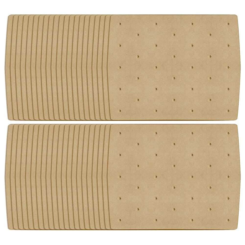 200 шт. бумажная фритюрница с отверстием для вентиляции пергаментные бумажные