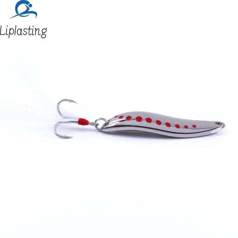 

New Metal Decoy Bait With Hook Bionic Bait 360 Degree Reflection Mini Luya Bait Outdoor Fishing Tool For Freshwater Saltwater