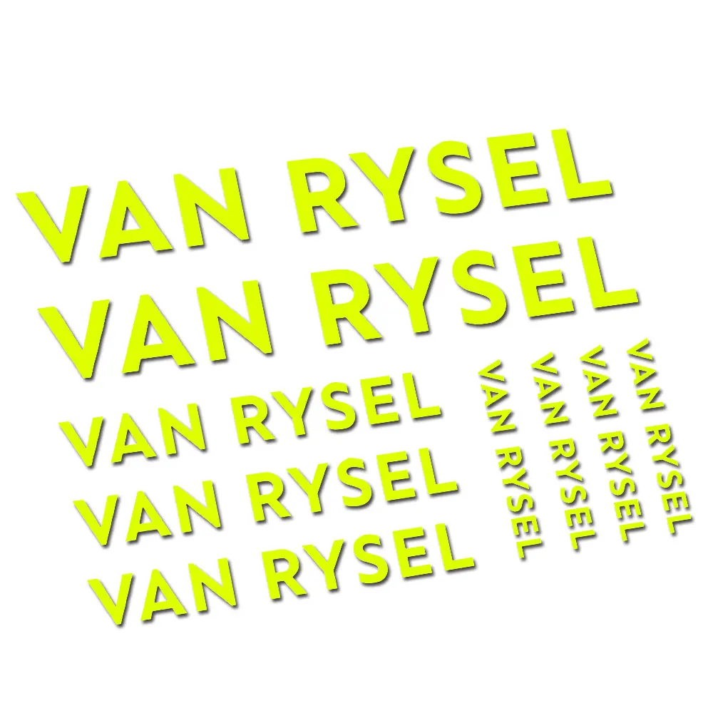 Фото Для VAN RYSEL этикетки наклейки наклейки №2