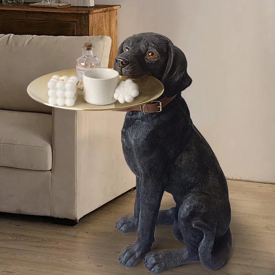 Домашний декор креативная имитация скульптуры добермана ину украшение